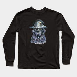 Newfoundland as Napoleon Bone-a-part Long Sleeve T-Shirt